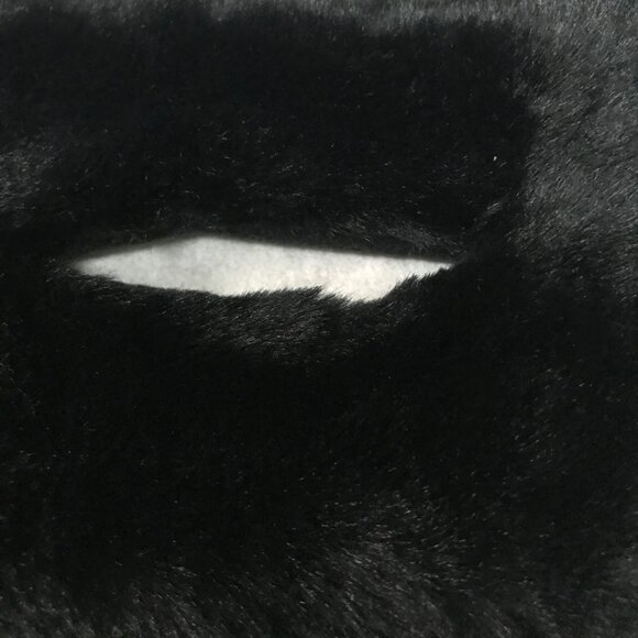 NEW BLACK FUR NECK WRAP from Macy's. - Picture 3 of 4